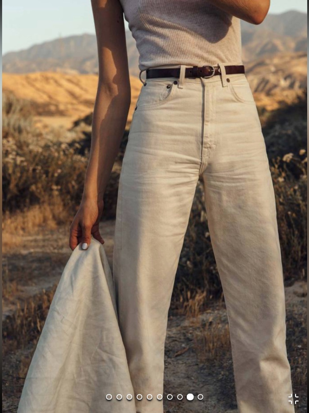 Imogene + Willie Catherine High Rise Natural Selvage Rinse size 25